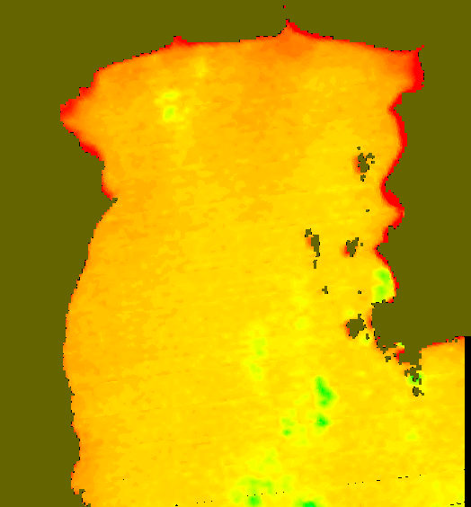 MODIS Aqua 2004/4/10 SST