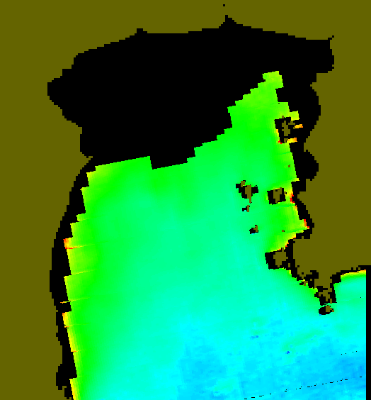 MODIS Aqua 2004/4/11 CHL