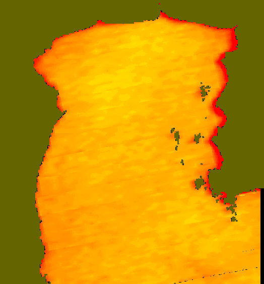 MODIS Aqua 2004/4/11 SST