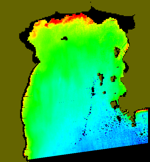 MODIS Aqua 2004/4/12 CHL