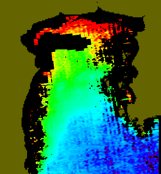 MODIS Aqua 2004/4/15 CHL