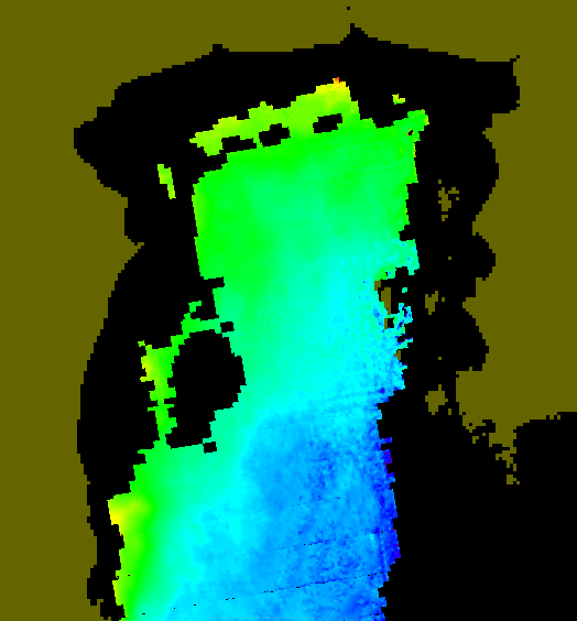 MODIS Aqua 2004/4/16 CHL