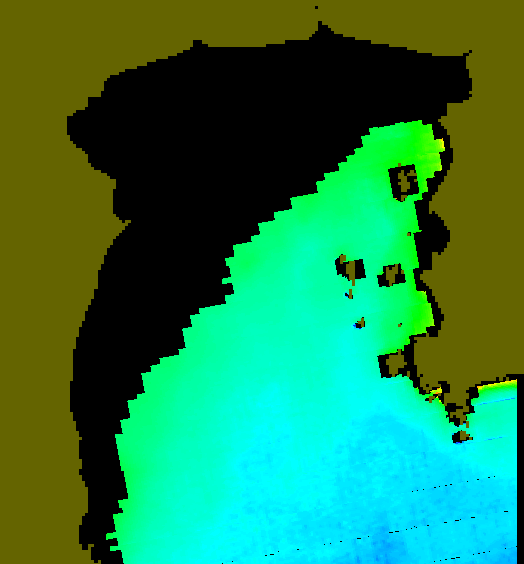 MODIS Aqua 2004/4/18 CHL