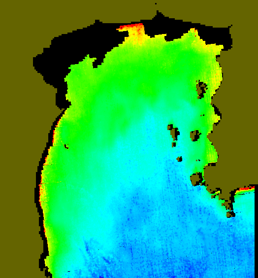 MODIS Aqua 2004/4/19 CHL