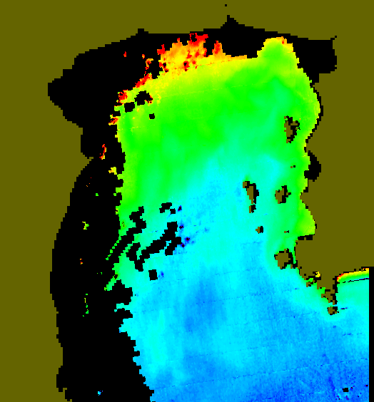 MODIS Aqua 2004/4/21 CHL