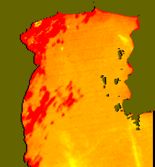 MODIS Aqua 2004/4/21 SST