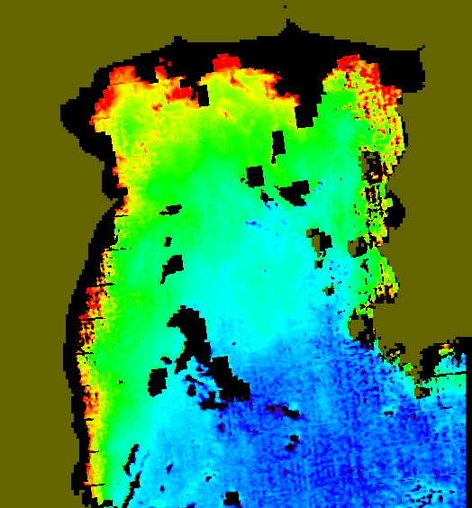 MODIS Aqua 2004/4/26 CHL