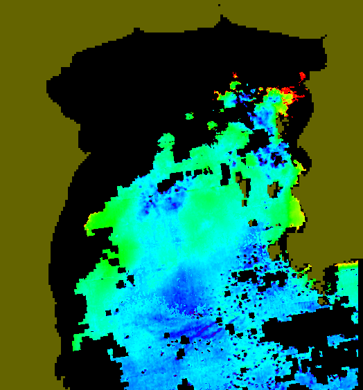 MODIS Aqua 2004/5/14 CHL