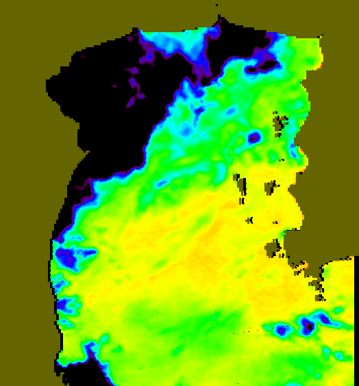 MODIS Aqua 2004/5/14 SST