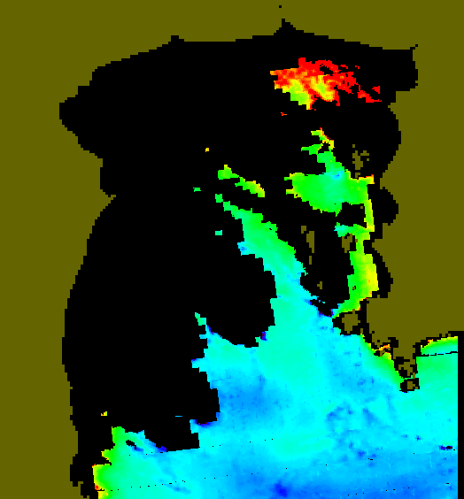 MODIS Aqua 2004/5/19 CHL