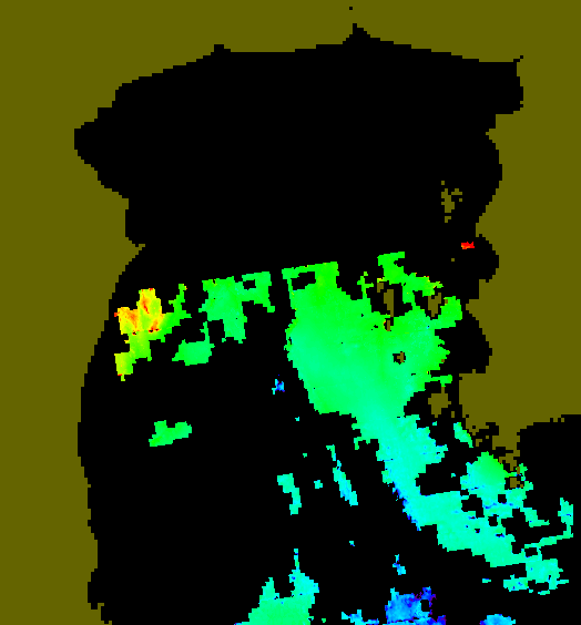 MODIS Aqua 2004/5/23 CHL