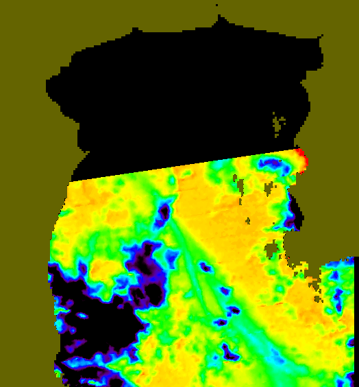 MODIS Aqua 2004/5/23 SST