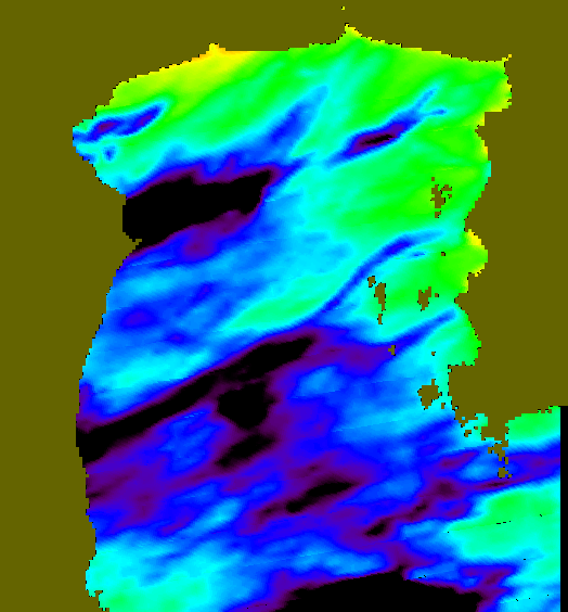 MODIS Aqua 2004/5/27 SST