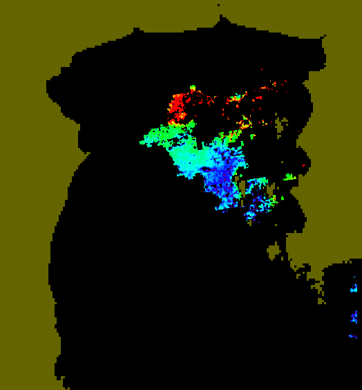 MODIS Aqua 2004/6/1 CHL