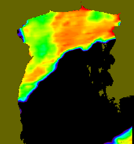 MODIS Aqua 2004/6/2 SST