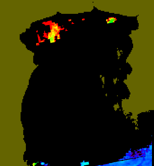 MODIS Aqua 2004/6/5 CHL