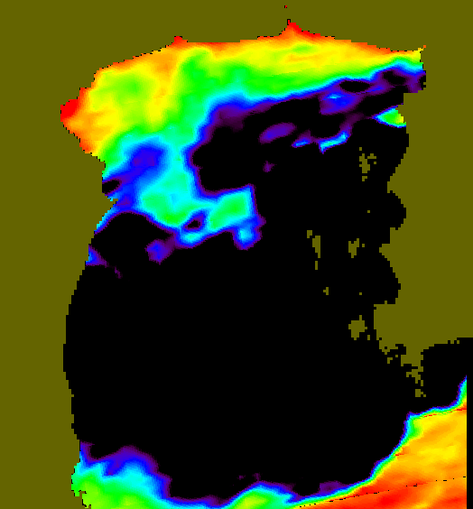 MODIS Aqua 2004/6/5 SST