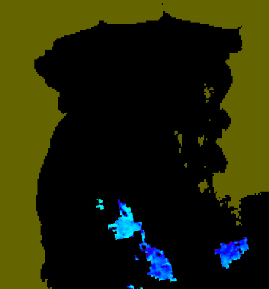 MODIS Aqua 2004/6/12 CHL