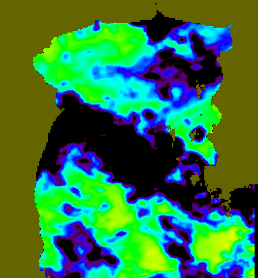 MODIS Aqua 2004/6/12 SST