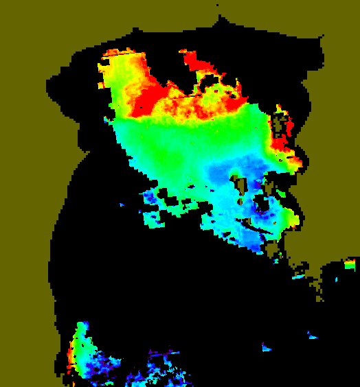 MODIS Aqua 2004/6/13 CHL