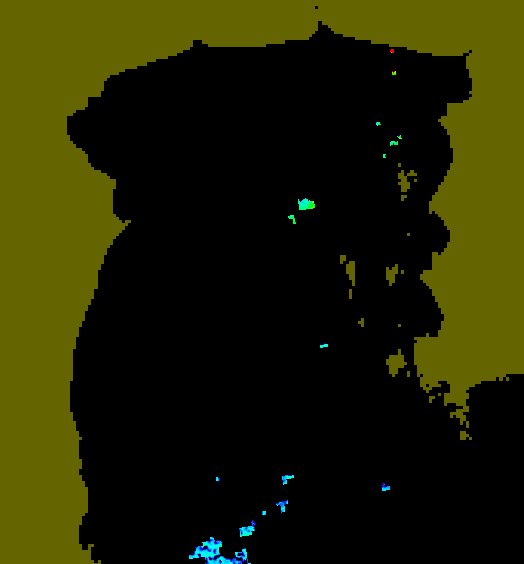 MODIS Aqua 2004/6/15 CHL