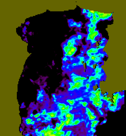 MODIS Aqua 2004/6/15 SST