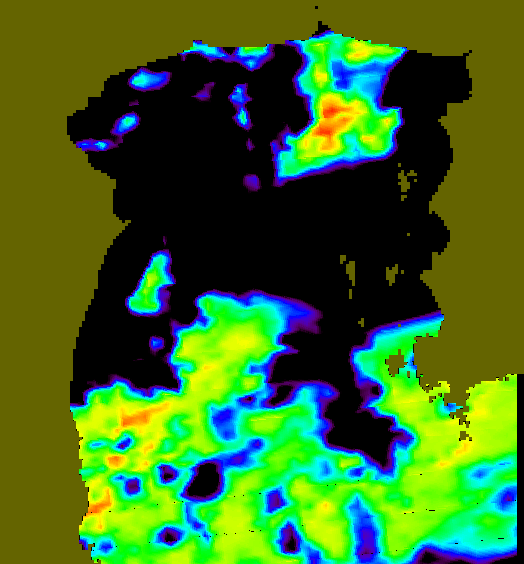 MODIS Aqua 2004/6/20 SST