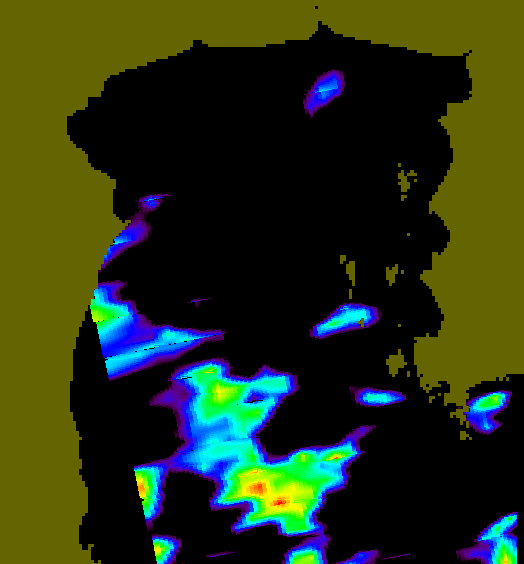 MODIS Aqua 2004/6/23 SST