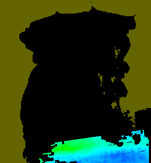 MODIS Aqua 2004/6/24 CHL