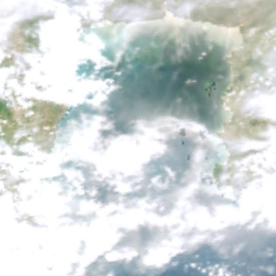 MODIS Aqua 2004/7/1 RGB