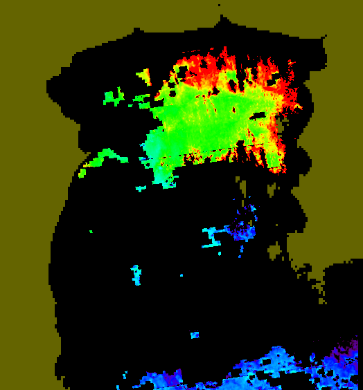 MODIS Aqua 2004/7/1 CHL