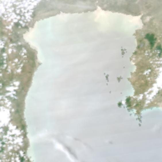 MODIS Aqua 2004/7/3 RGB