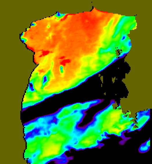 MODIS Aqua 2004/7/8 SST