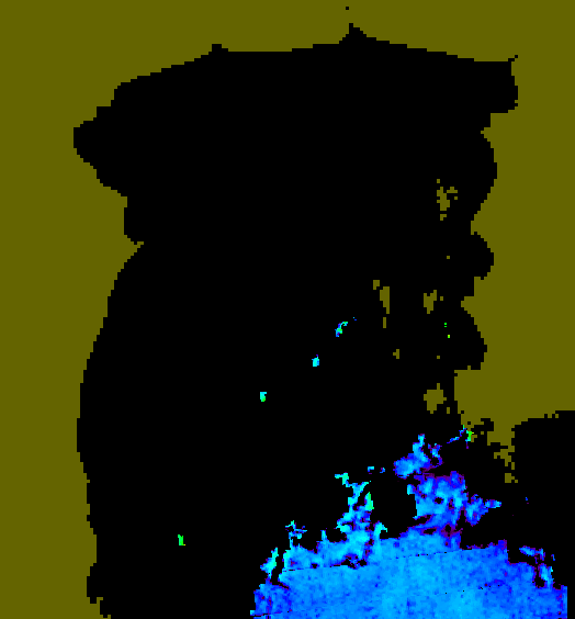 MODIS Aqua 2004/7/15 CHL