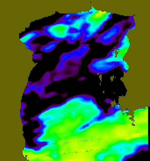 MODIS Aqua 2004/7/20 SST