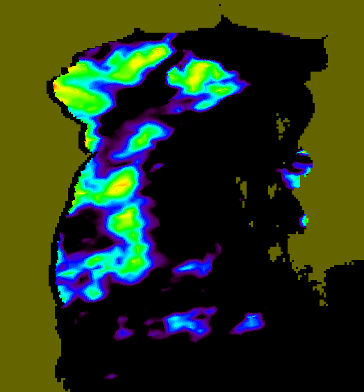 MODIS Aqua 2004/7/23 SST