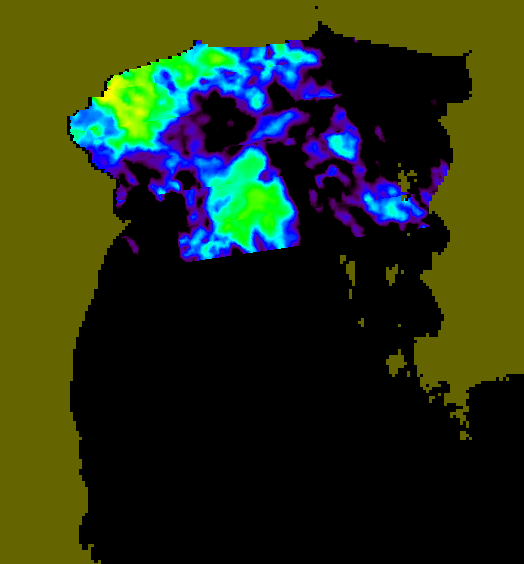 MODIS Aqua 2004/7/26 SST