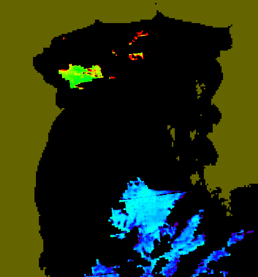 MODIS Aqua 2004/7/31 CHL