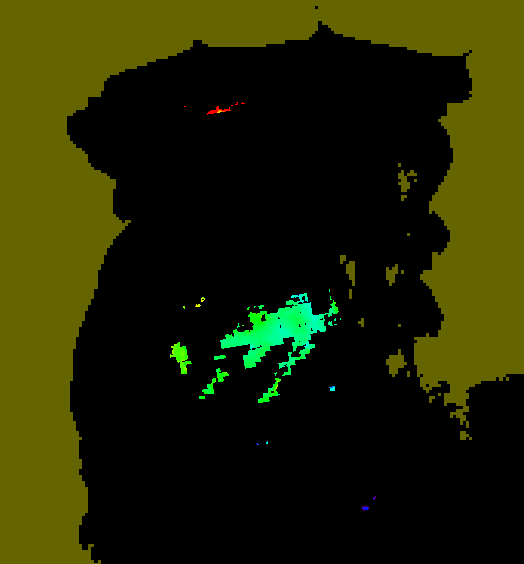 MODIS Aqua 2004/8/6 CHL