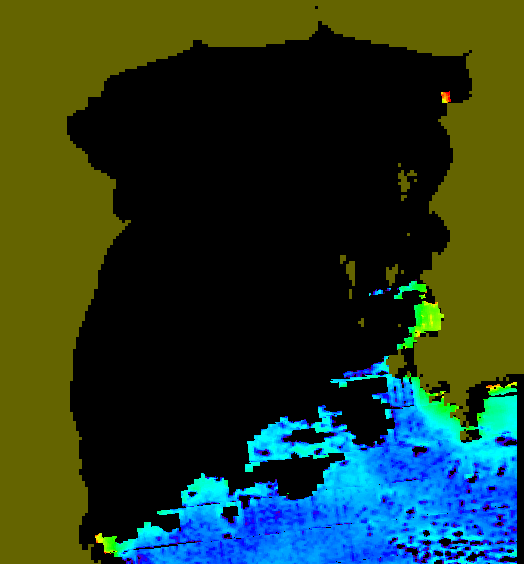 MODIS Aqua 2004/8/7 CHL