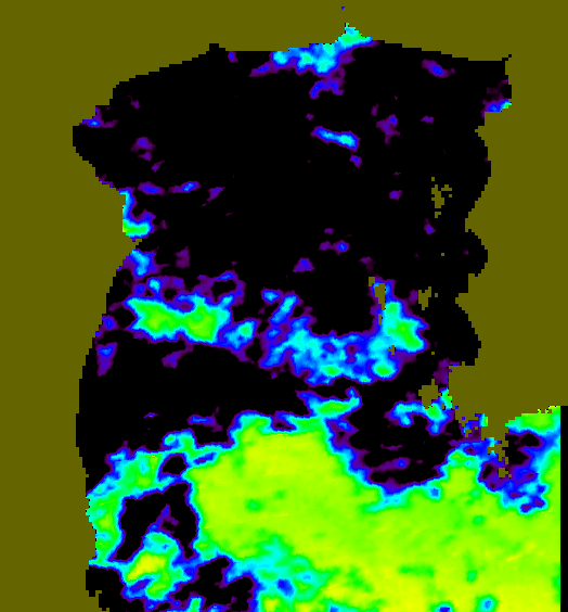 MODIS Aqua 2004/8/13 SST