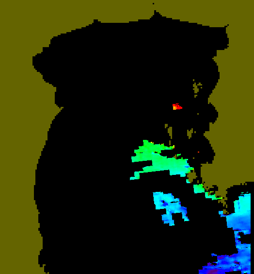 MODIS Aqua 2004/8/14 CHL