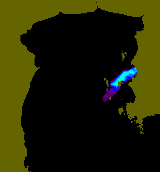 MODIS Aqua 2004/8/15 SST