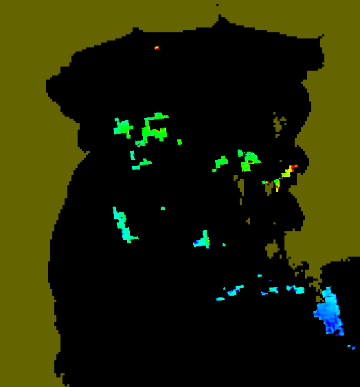 MODIS Aqua 2004/8/16 CHL