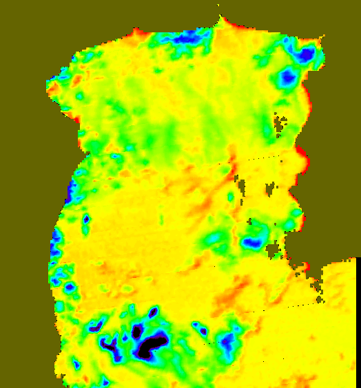 MODIS Aqua 2004/8/18 SST