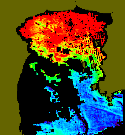 MODIS Aqua 2004/8/23 CHL