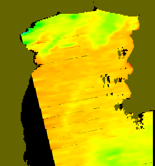 MODIS Aqua 2004/8/26 SST