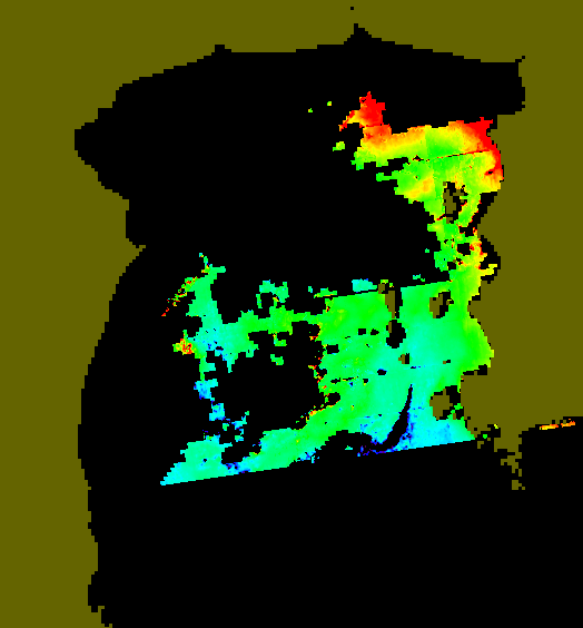 MODIS Aqua 2004/8/27 CHL