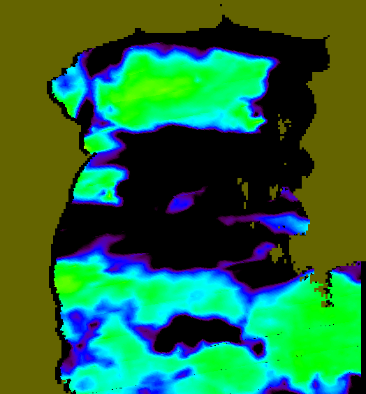 MODIS Aqua 2004/8/31 SST