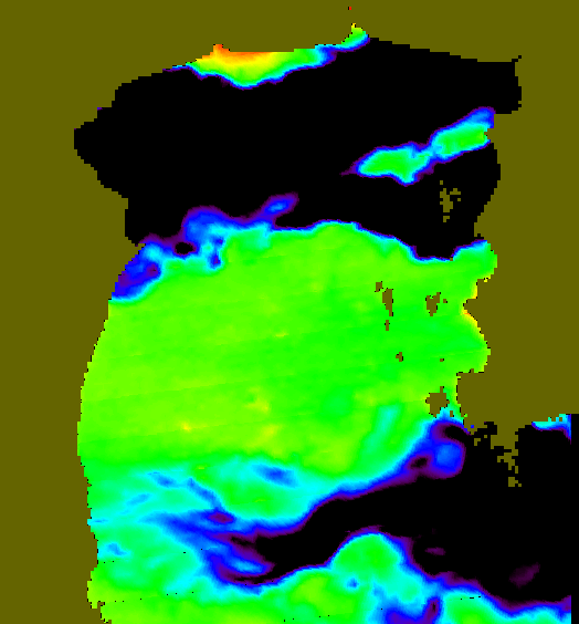 MODIS Aqua 2004/9/1 SST